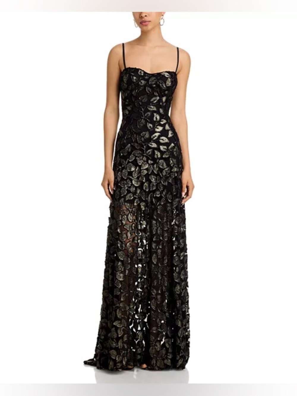 AQUA
Burnout Gown - Exclusive